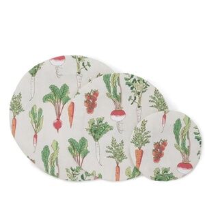 New Set of 3 Garden Vegetables Food Covers